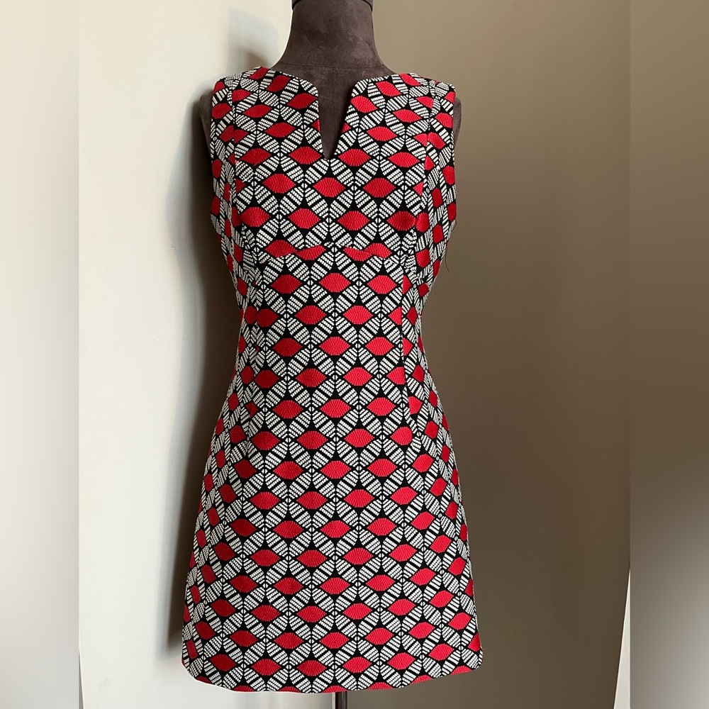 MILLY Mini Dress in Textured Fabric